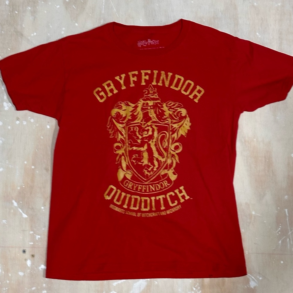 Harry Potter Gryffindor Quidditch Tee - Large